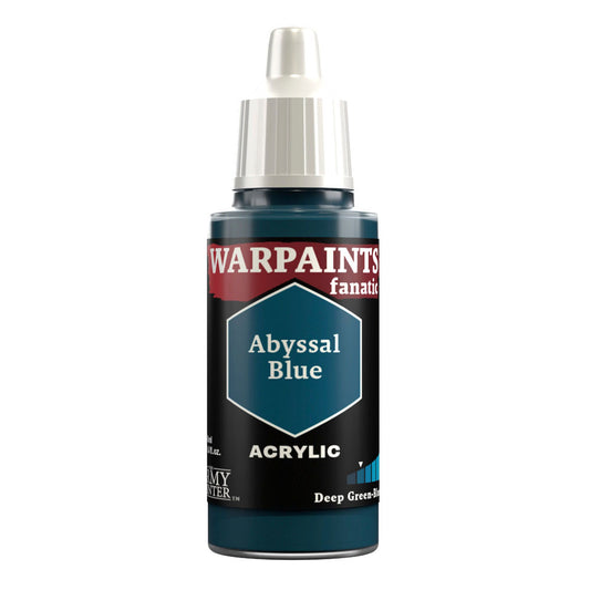The Army Painter Warpaints Fanatic: Abyssal Blue 18ml Acrylic Paint WP3032P