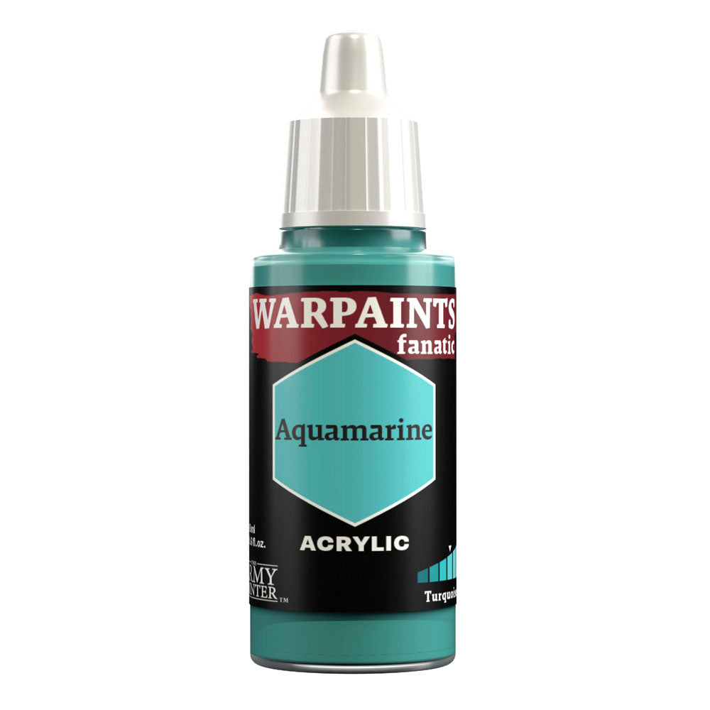The Army Painter Warpaints Fanatic: Aquamarine 18ml Acrylic Paint WP3040P