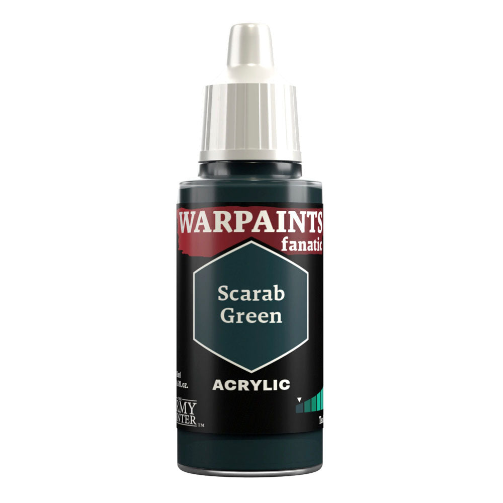 The Army Painter Warpaints Fanatic: Scarab Green 18ml Acrylic Paint WP3043P