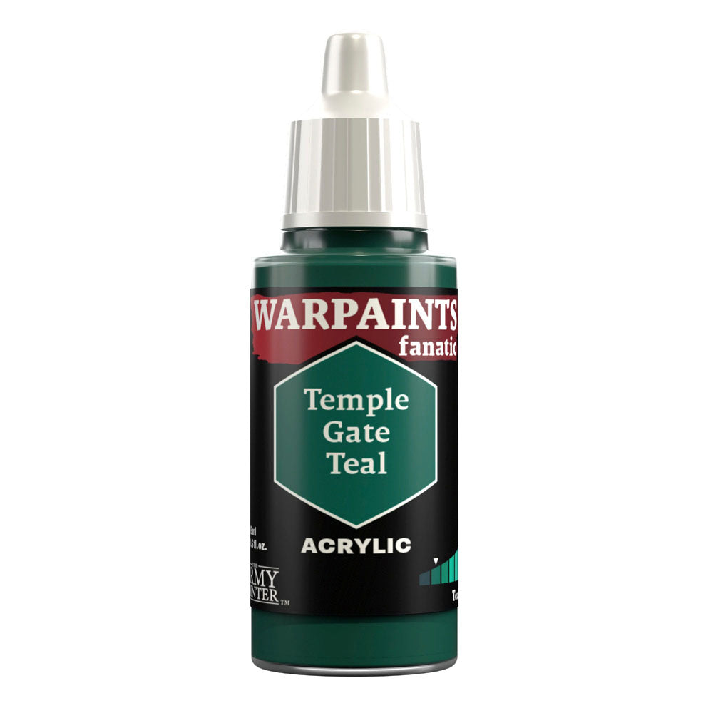 The Army Painter Warpaints Fanatic: Temple Gate Teal 18ml Acrylic Paint WP3044P