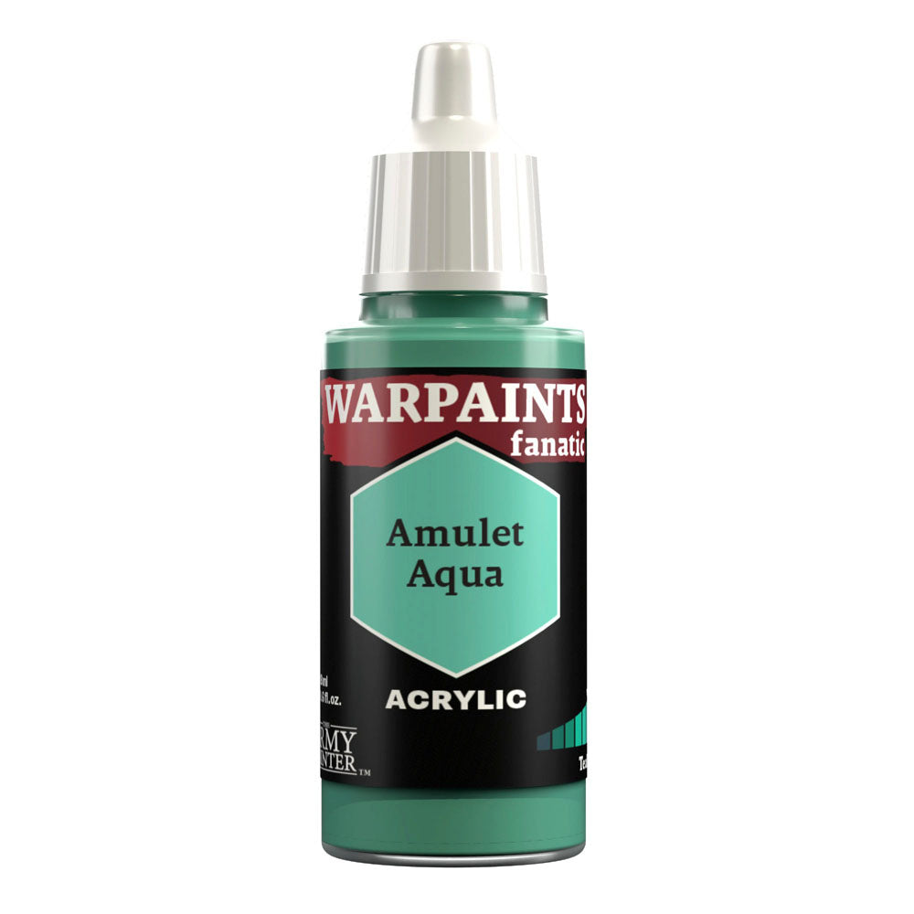 The Army Painter Warpaints Fanatic: Amulet Aqua 18ml Acrylic Paint WP3048P