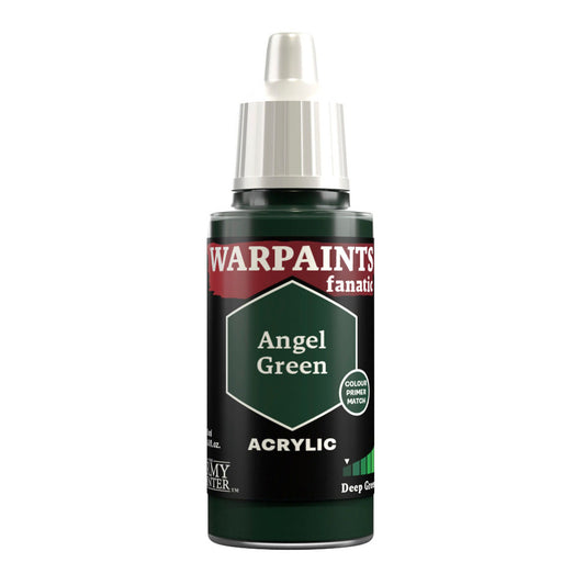 The Army Painter Warpaints Fanatic: Angel Green 18ml Acrylic Paint WP3049P