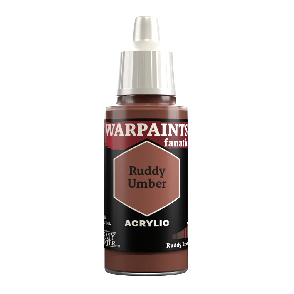 The Army Painter Warpaints Fanatic: Ruddy Umber 18ml Acrylic Paint WP3113P