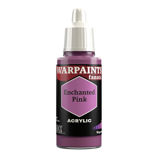 The Army Painter Warpaints Fanatic: Enchanted Pink 18ml Acrylic Paint WP3137P