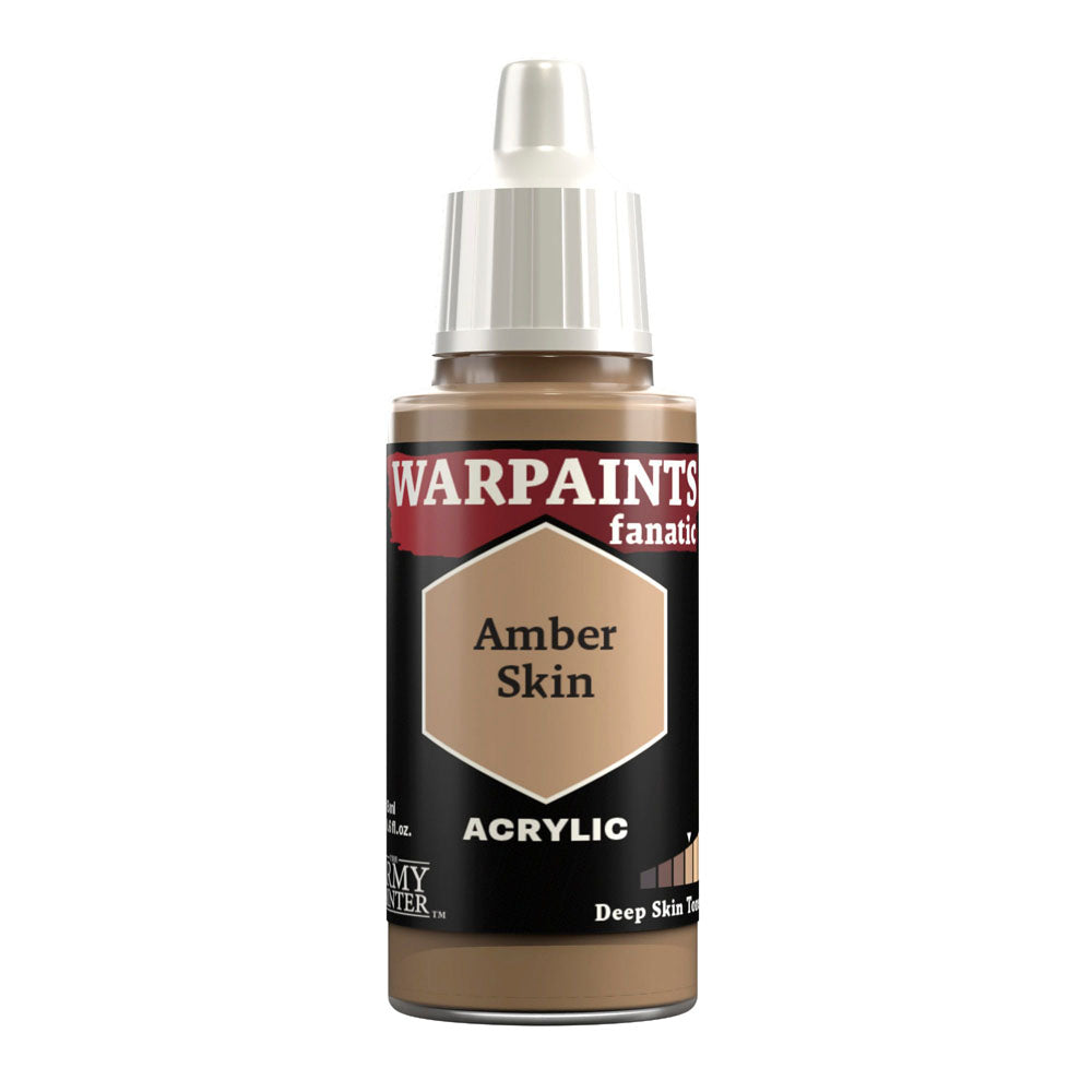 The Army Painter Warpaints Fanatic: Amber Skin 18ml Acrylic Paint WP3160P