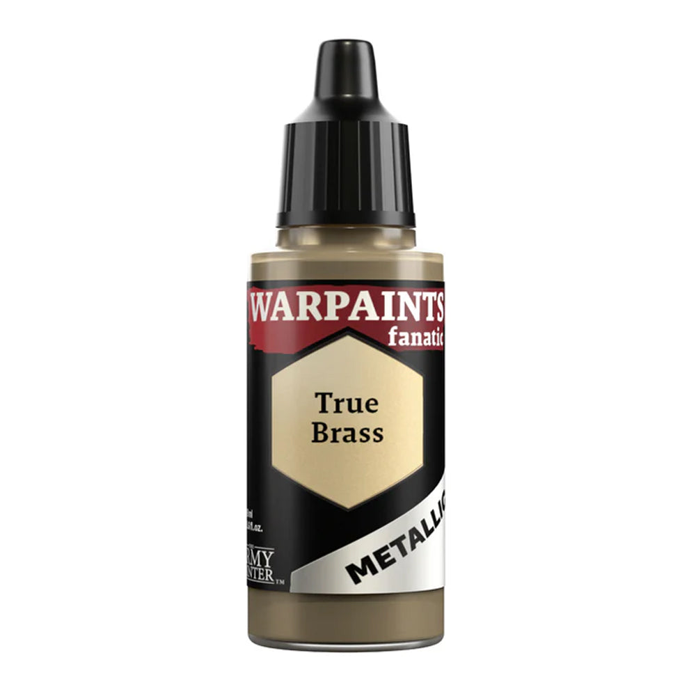 The Army Painter Warpaints Fanatic Metallic: True Brass 18ml Acrylic WP3186P