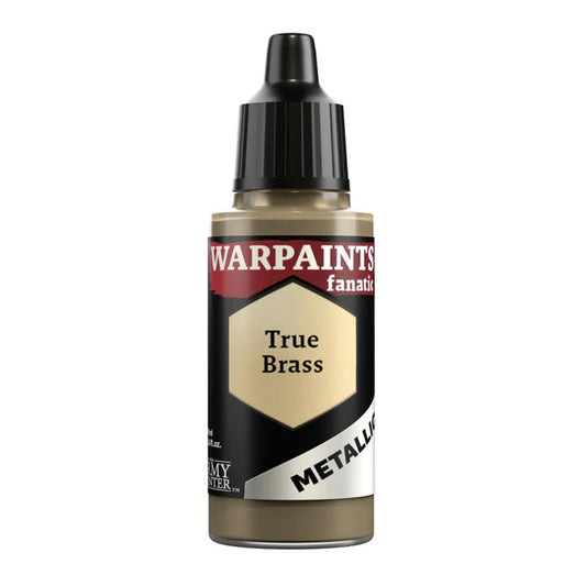 The Army Painter Warpaints Fanatic Metallic: True Brass 18ml Acrylic WP3186P