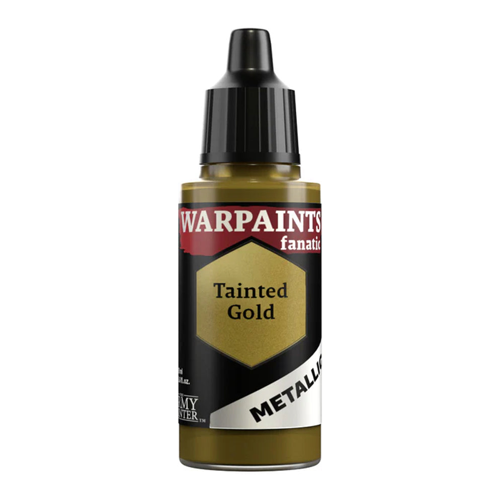 The Army Painter Warpaints Fanatic Metallic: Tainted Gold 18ml Acrylic WP3187P