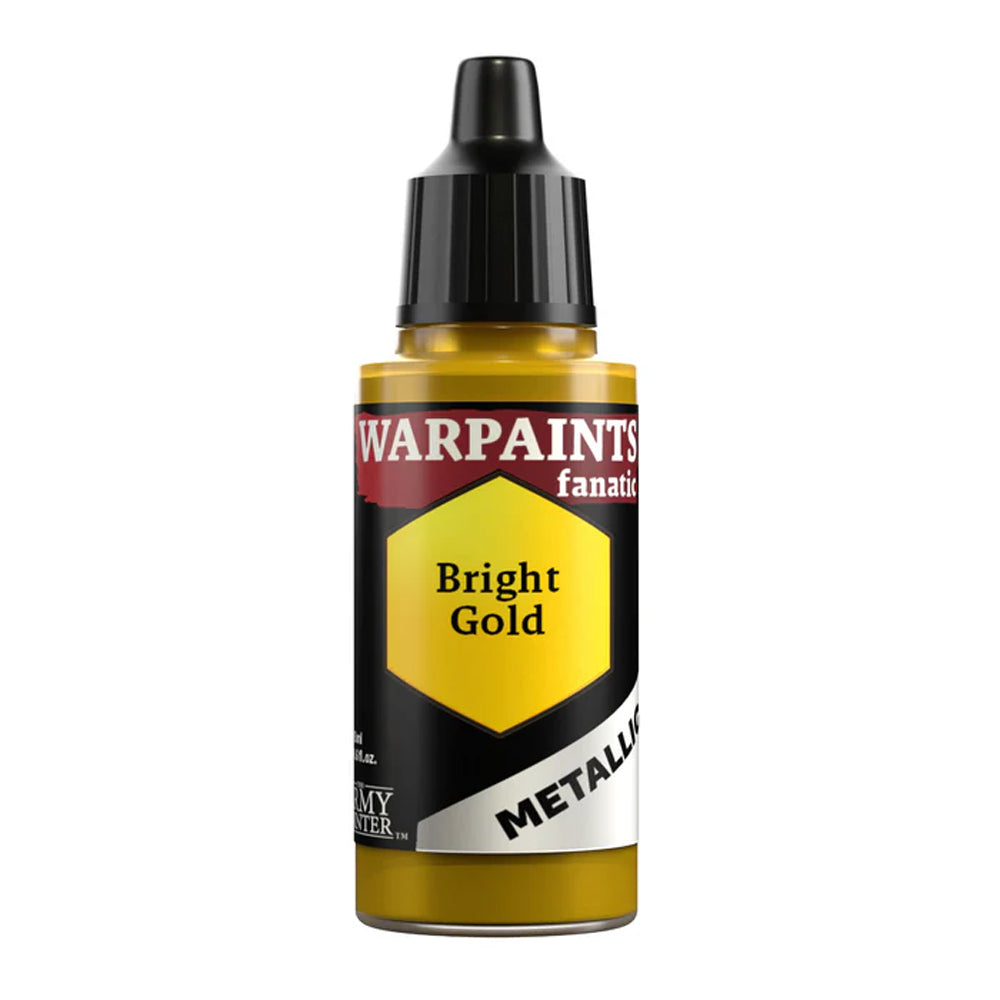 The Army Painter Warpaints Fanatic Metallic: Bright Gold 18ml Acrylic WP3189P