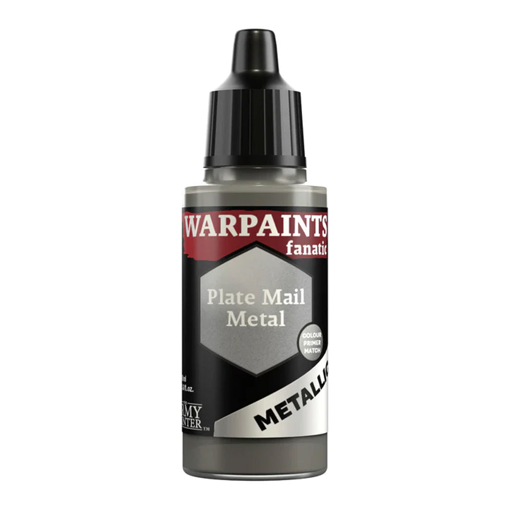 The Army Painter Warpaints Fanatic Metallic: Plate Mail Metal 18ml WP3192P