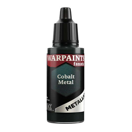 The Army Painter Warpaints Fanatic Metallic: Cobalt Metal 18ml Acrylic WP3194P