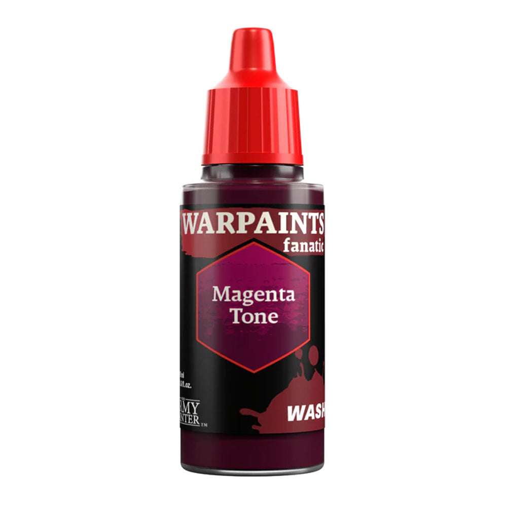 The Army Painter Warpaints Fanatic Wash: Magenta Tone 18ml Acrylic Paint WP3213P