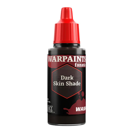 The Army Painter Warpaints Fanatic Wash: Dark Skin Shade 18ml Acrylic WP3215P