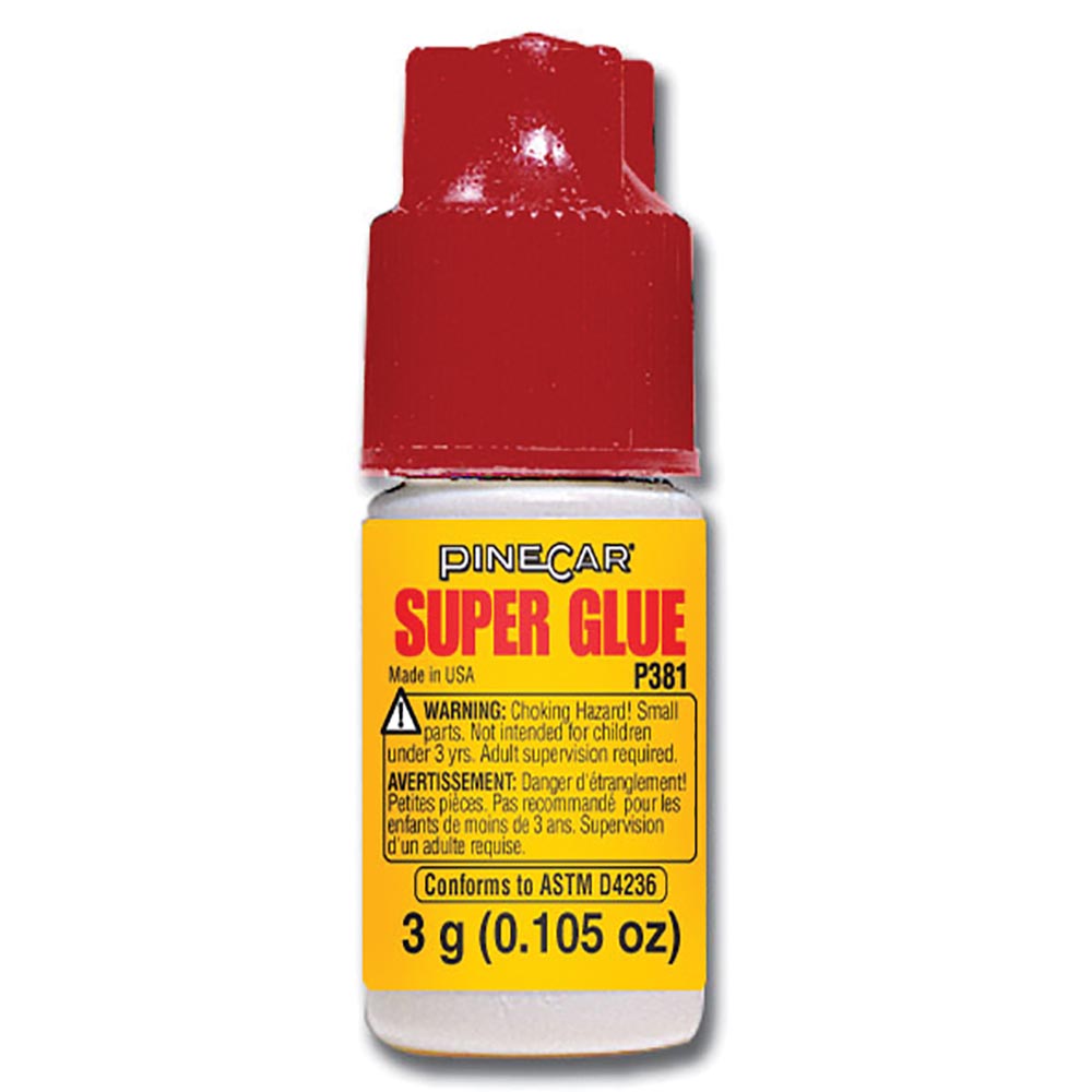 Pinecar Super Glue 0.105 Oz WP381
