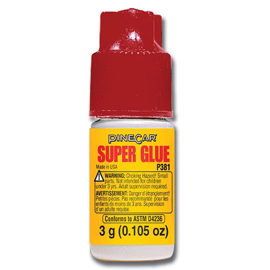 Pinecar Super Glue 0.105 Oz WP381