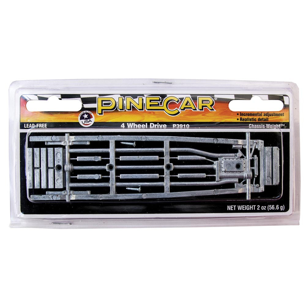 Pinecar 4 Wheel Drive Chassis Weight WP3910