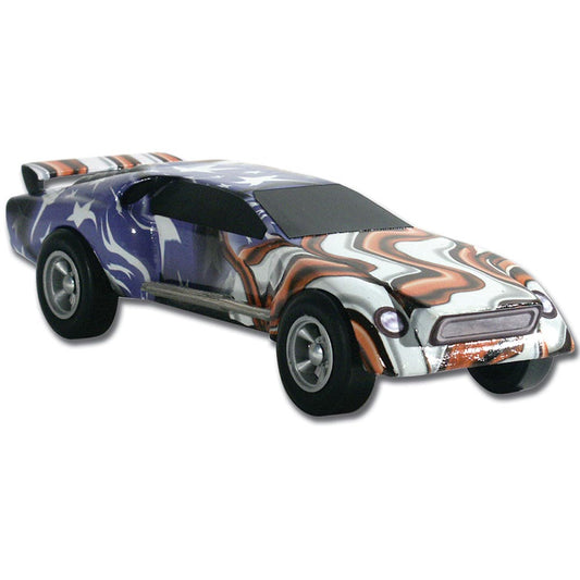 Pinecar Freedom Flag Body Skin WP3980