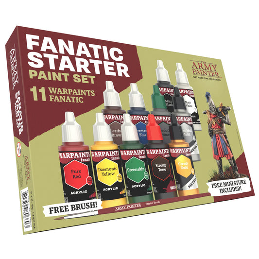 The Army Painter Warpaints Fanatic Starter Set WP8066
