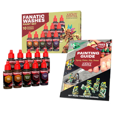 The Army Painter Warpaints Fanatic Washes Paint Set WP8068