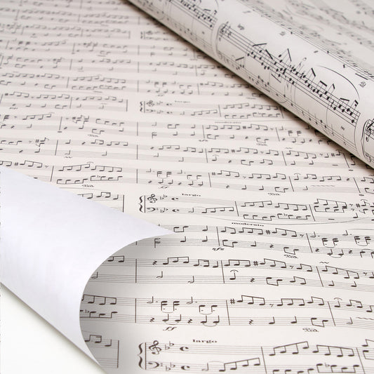 Legami Musical Notes Wrapping Paper – Music Theme