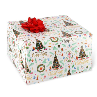 Legami Christmas Wrapping Paper 2m Roll - Xmas Tree