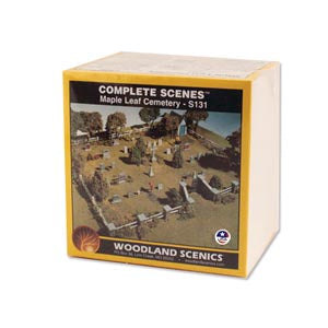Woodland Scenics S131 Maple Leaf Cemetery HO Gauge