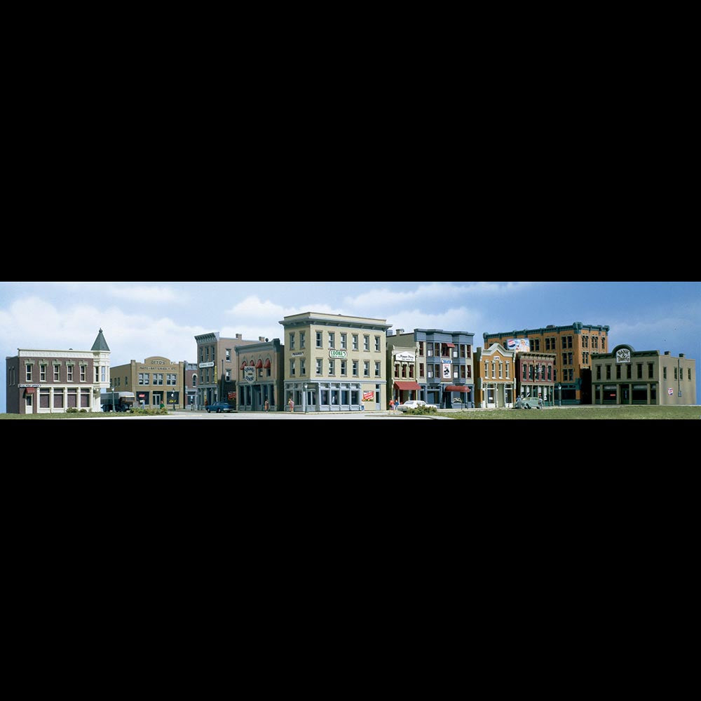 Woodland Scenics S1485 Town & Factory N Building Set N Gauge