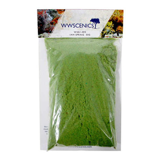 WWScenics WSG1003 1mm Static Grass Spring 50g