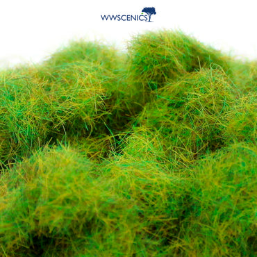WWScenics 6mm Spring Static Grass - 500ml Canister Model Rail Scenics G6-008