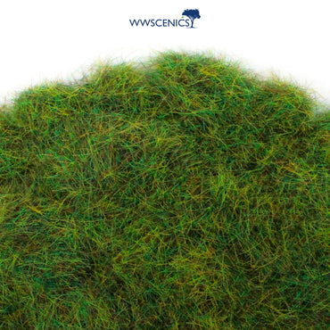WWScenics 6mm Summer Static Grass - 500ml Canister Model Rail Scenics G6-017
