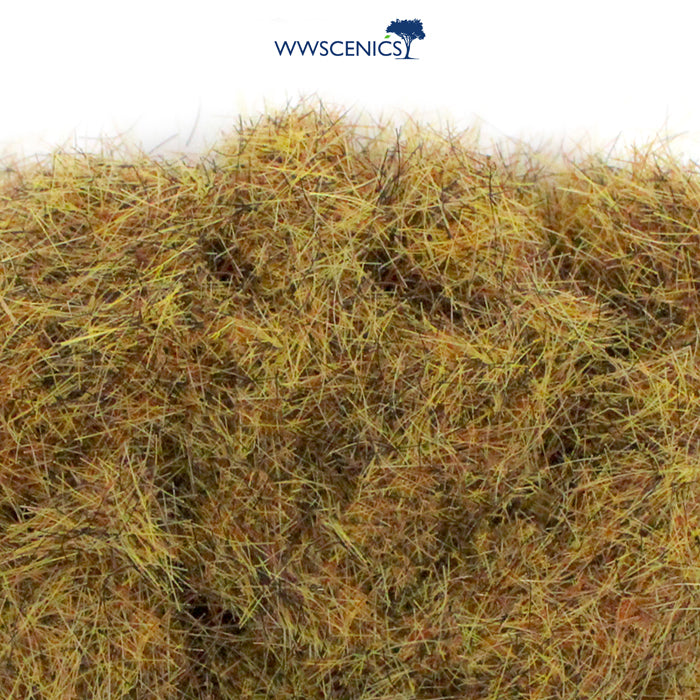 WWScenics 6mm Patchy Static Grass - 1000ml Canister Model Rail Scenics G6-045