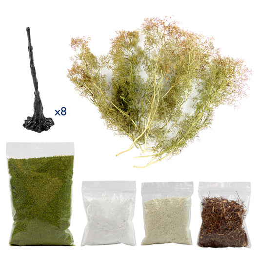 WWScenics Winter Realistic Tree Making Kit Model Rail Scenics LF-063