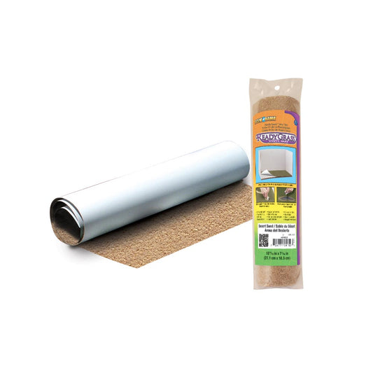 Scene-A-Rama 10 11/16" x 7 5/16" Desert Sand Ready Grass Sheet WSP4159