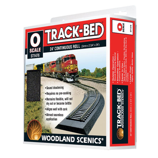 Woodland Scenics ST1476 O Track-Bed™ Roll 24' O Gauge