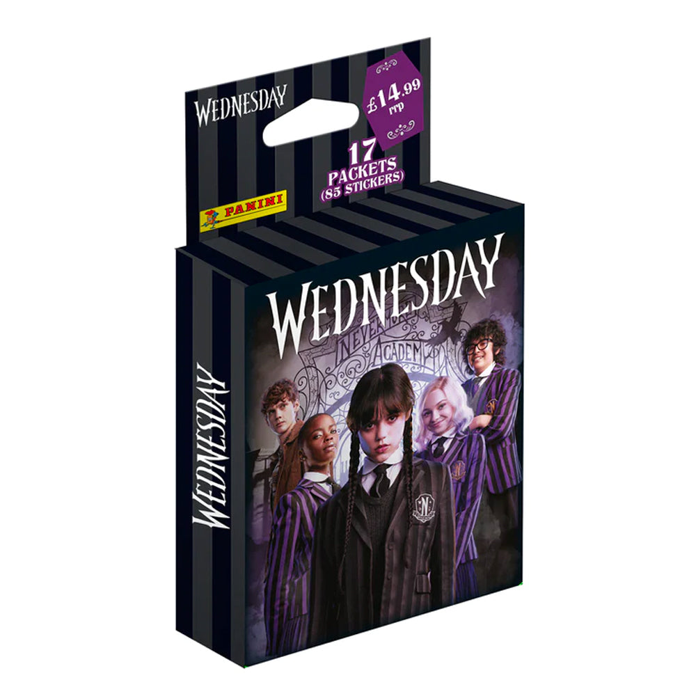 Panini Wednesday Sticker Collection - Multiset (17 Packs)