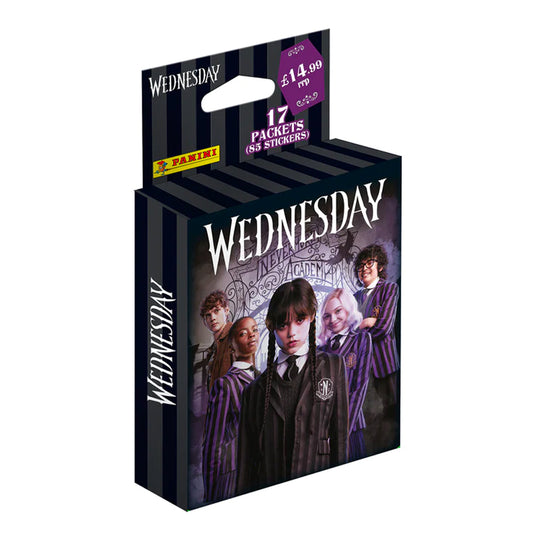 Panini Wednesday Sticker Collection - Multiset (17 Packs)