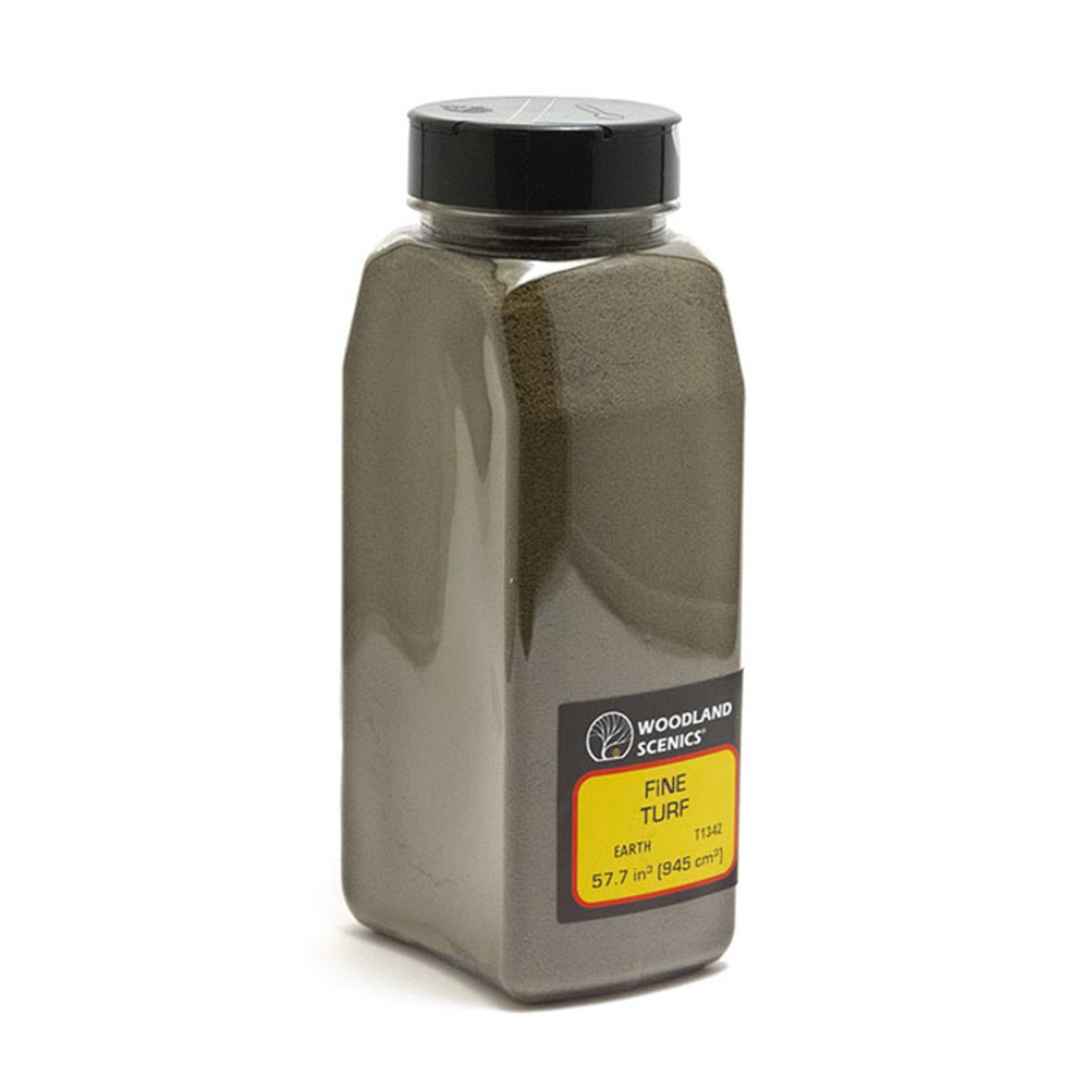Woodland Scenics T1342 Earth Fine Turf