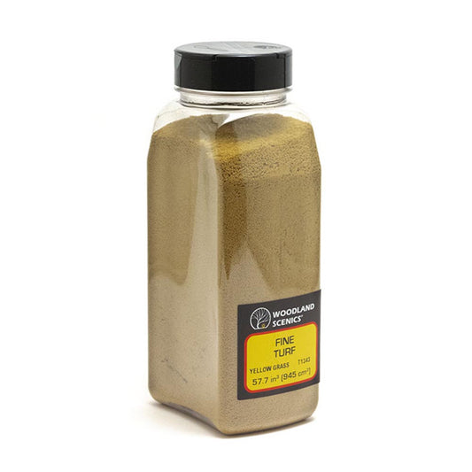 Woodland Scenics T1343 Yellow Grass Fine Turf