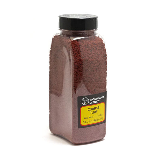 Woodland Scenics T1356 Fall Rust Coarse Turf