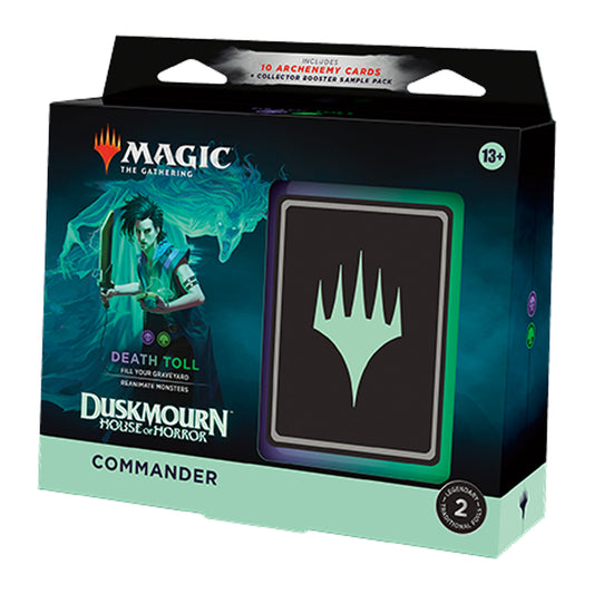 Magic the Gathering: Duskmourn House of Horror - Death Toll Commander Deck