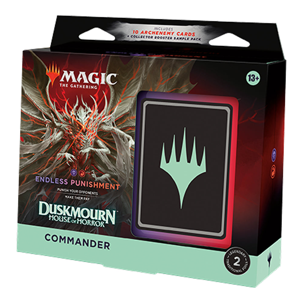 Magic the Gathering: Duskmourn House of Horror Endless Punishment Commander Deck