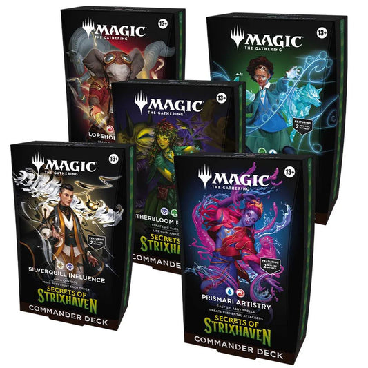 Magic: The Gathering - Secrets of Strixhaven Commander Deck - Assorted