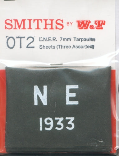 W&T / Smiths OT2 LNER 1923/47 Tarpaulins O Gauge