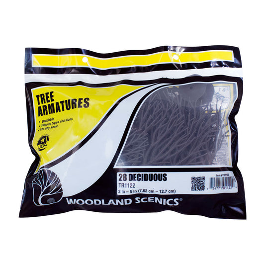 Woodland Scenics TR1122 3"-5" Tree Armatures Landscaping Landscaping