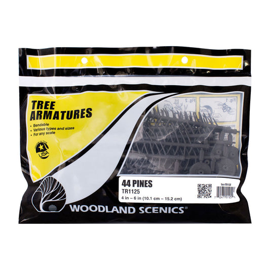 Woodland Scenics TR1125 4"-6" Tree Armatures Landscaping Landscaping