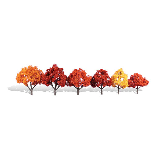 Woodland Scenics TR3541 3"-5" Classic Harvest Blaze (6/Pk)