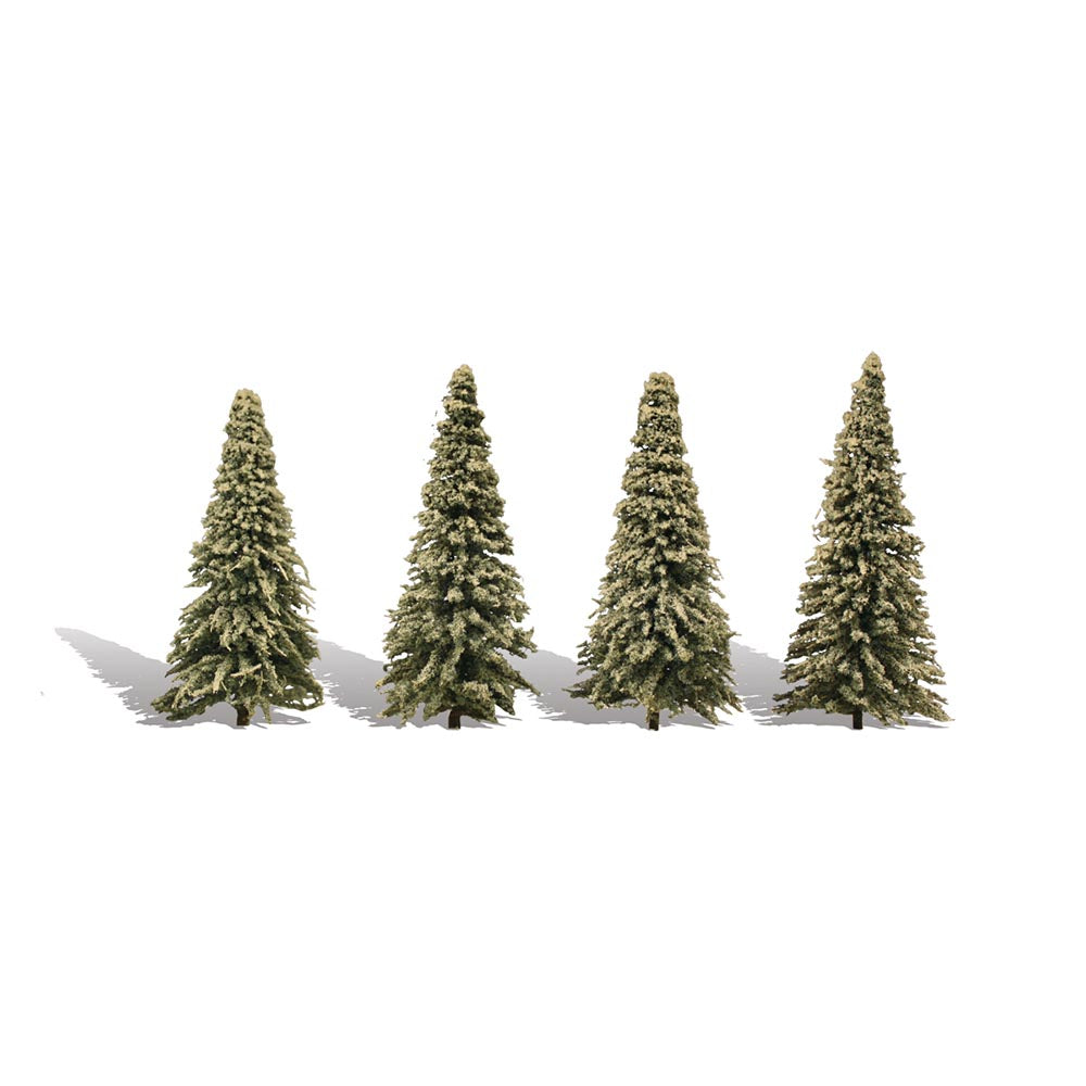Woodland Scenics TR3569 3 ½"-5 ½" Classic Blue Needle (4/Pk)