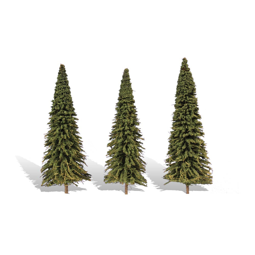 Woodland Scenics TR3573 6"-7" Classic Forever Green (3/Pk)