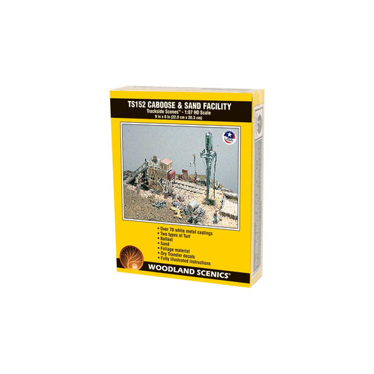 Woodland Scenics TS152 Caboose & Sand Facility HO Gauge