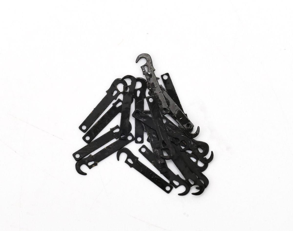 W&T / Smiths SA22 Smiths Blackened Hooks Brass (20)